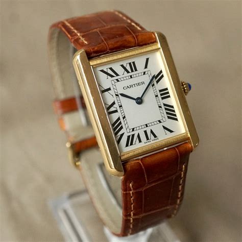 cartier tank solo man|cartier tank solo large.